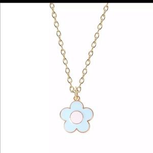 🌸3/30$ 🌸 Blue daisy flower y2K necklace